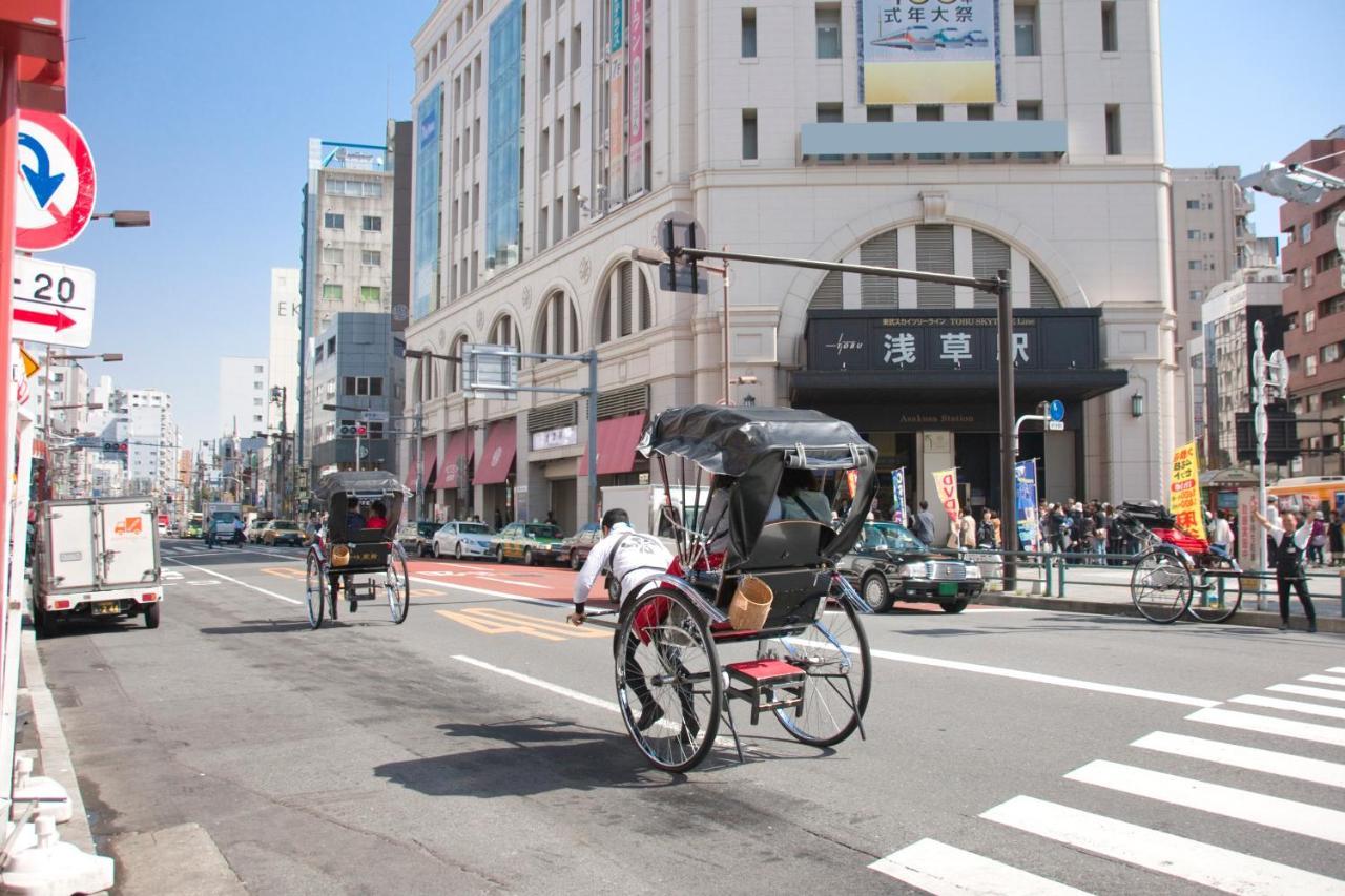 Ikidane Residential Hotel Asakusabashi 東京都 外观 照片
